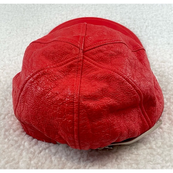 COURRÈGES • Red/White Vinyl Logo Baseball Hat - Picture 5 of 15